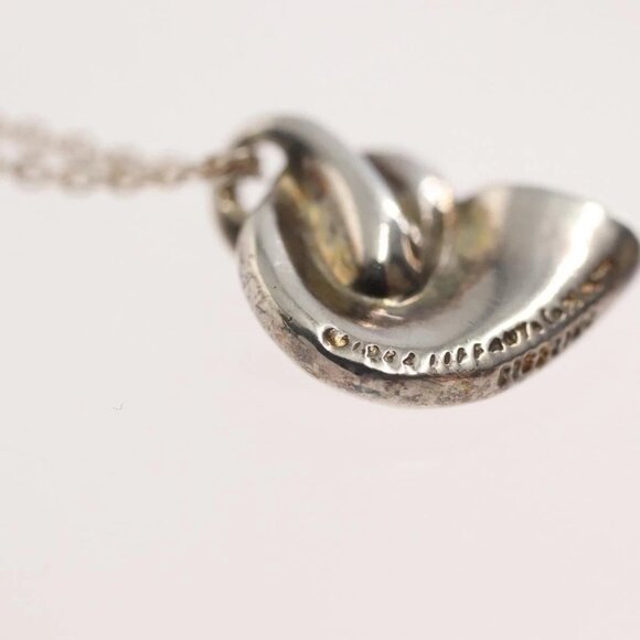 TIFFANY&Co. Horn Necklace Ag925 Silver Auth - Picture 5 of 16